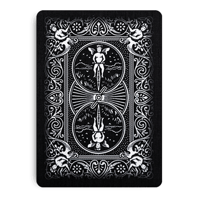 Black Playing Cards PNG HD Quality