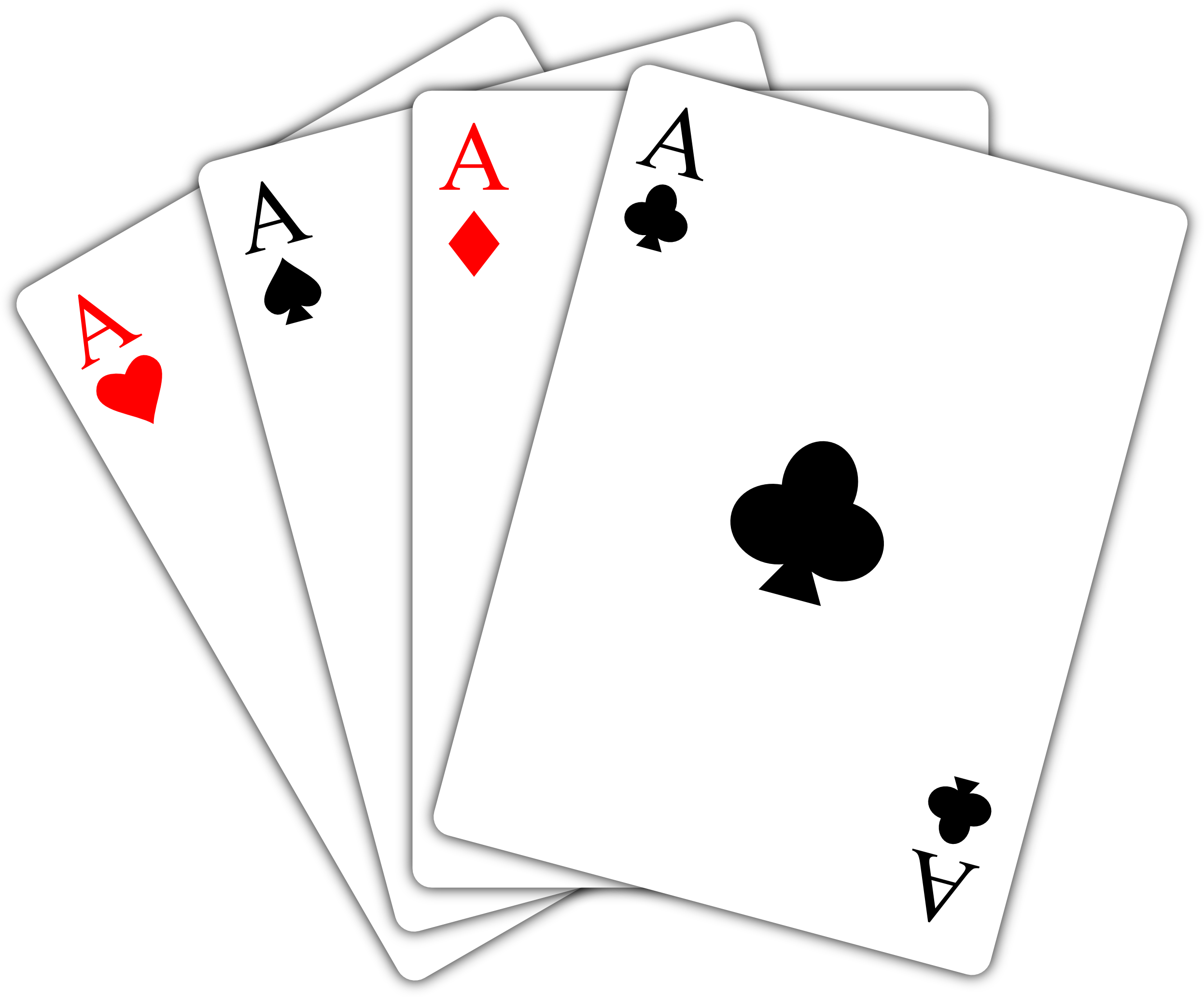 Black Playing Cards Transparent Background