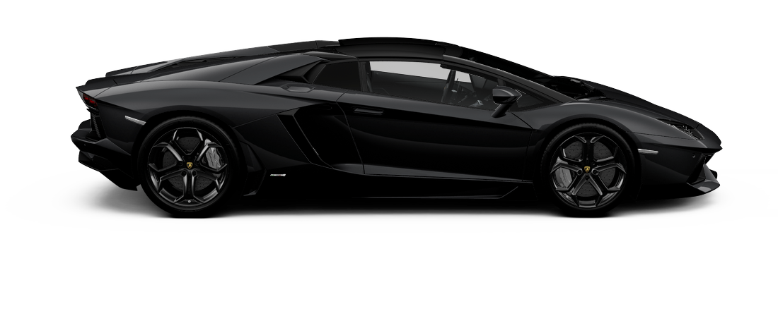 Black Red Lamborghini Transparent Free PNG