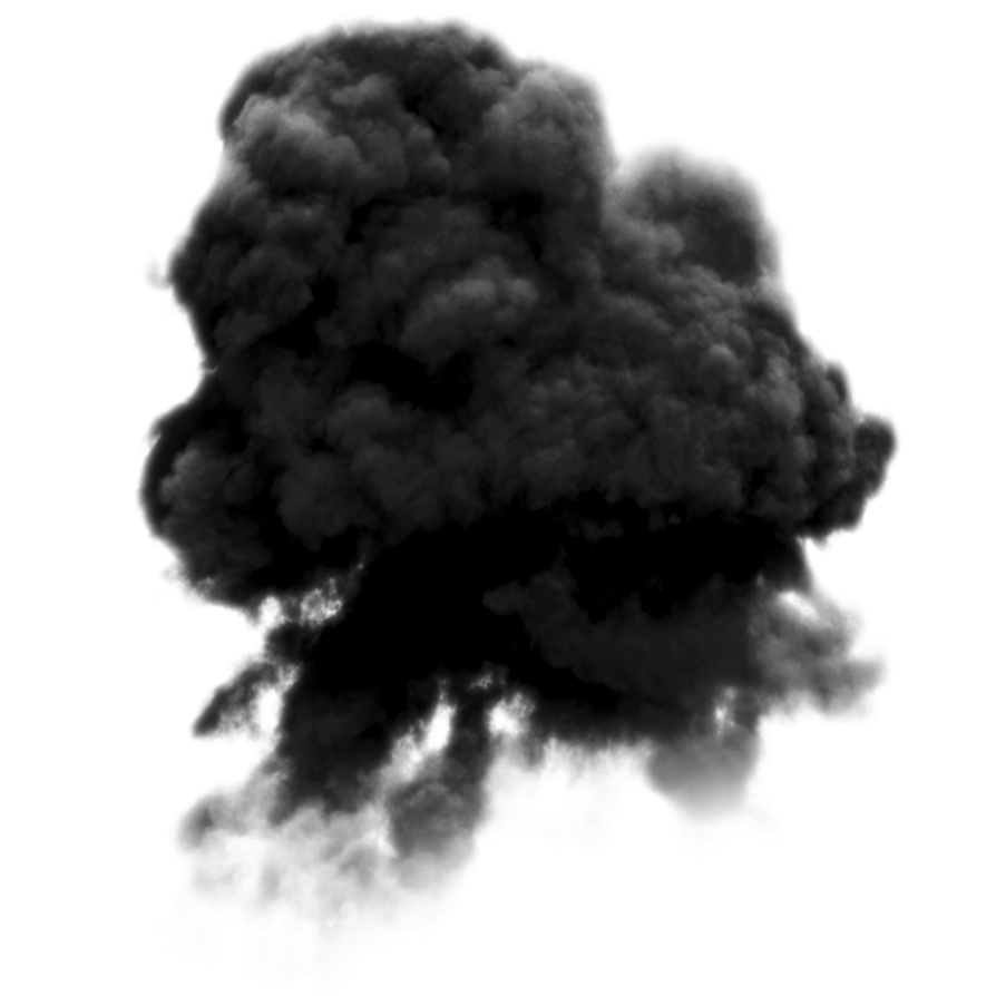Black Smoke PNG Pic Background