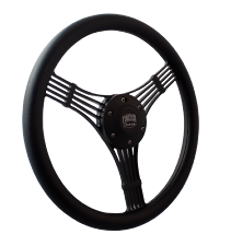 Black Steering Wheel No Background