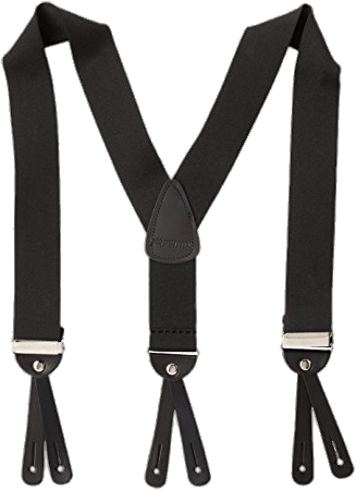 Black Suspenders PNG Clipart Background