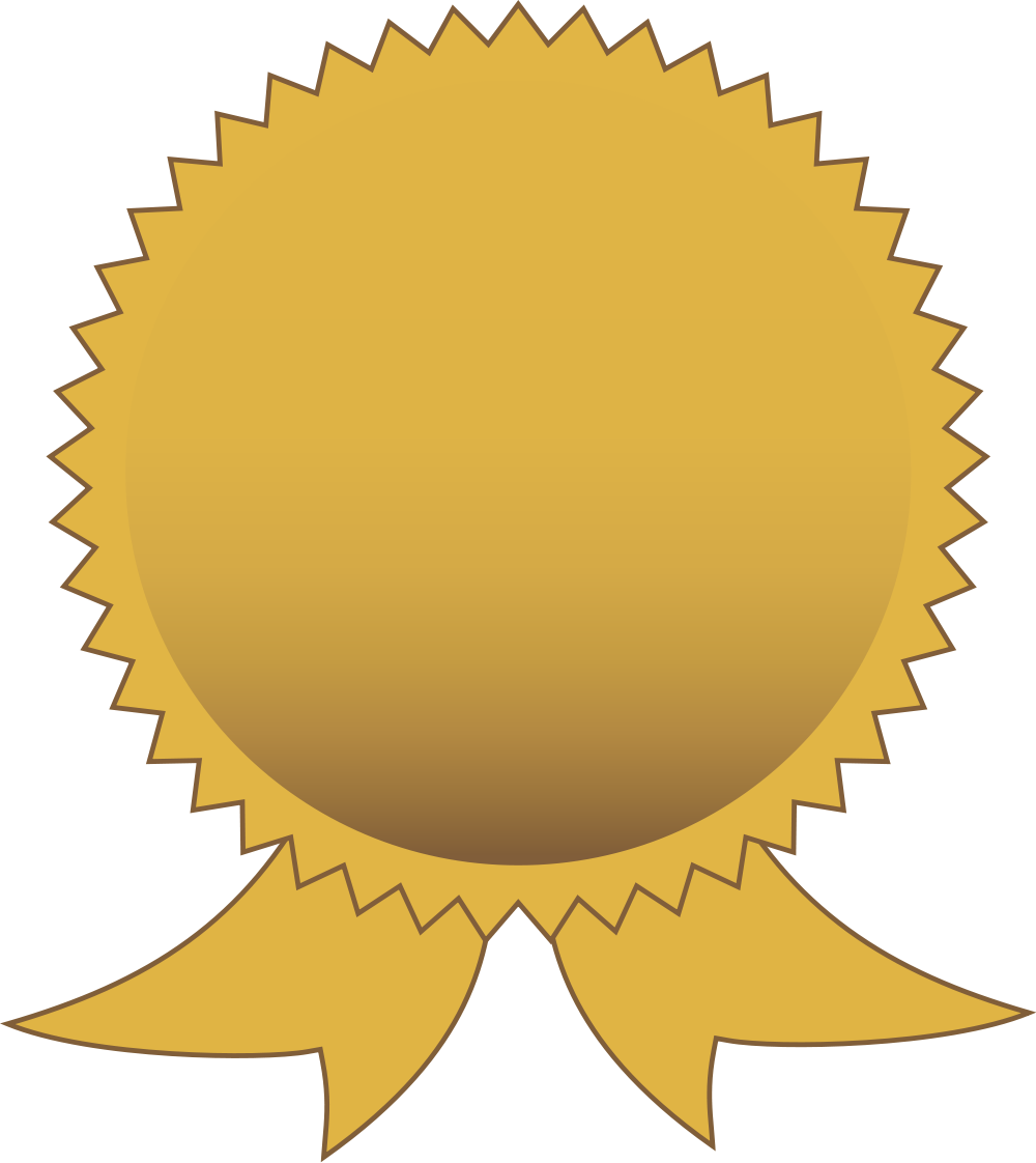 Blank Golden Seal PNG HD Quality