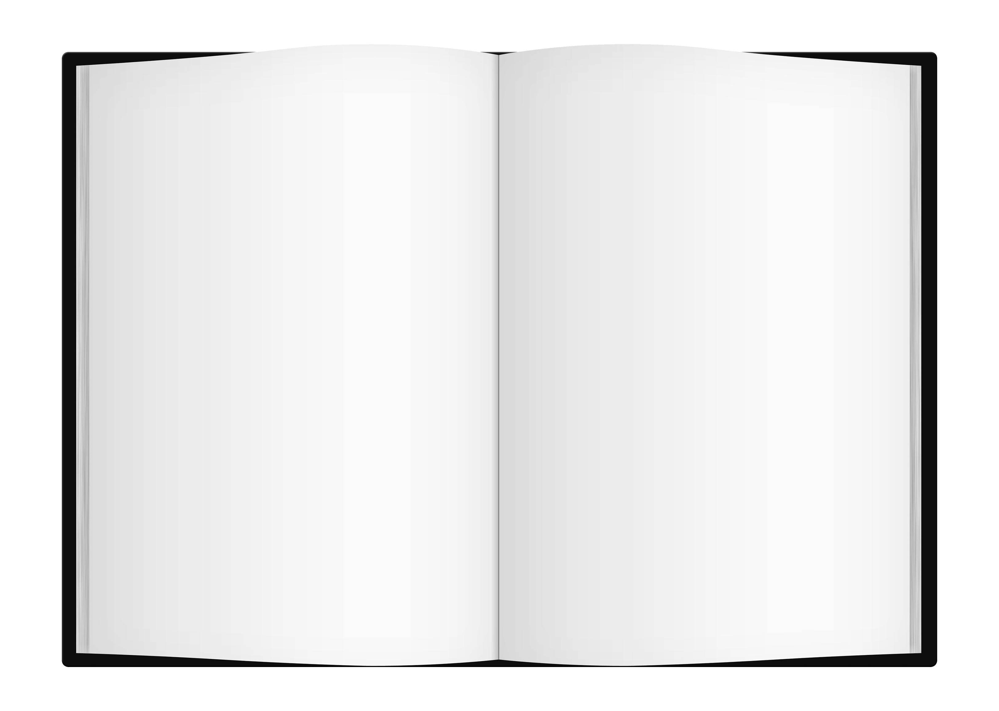 Blank Pages Notebook Background PNG
