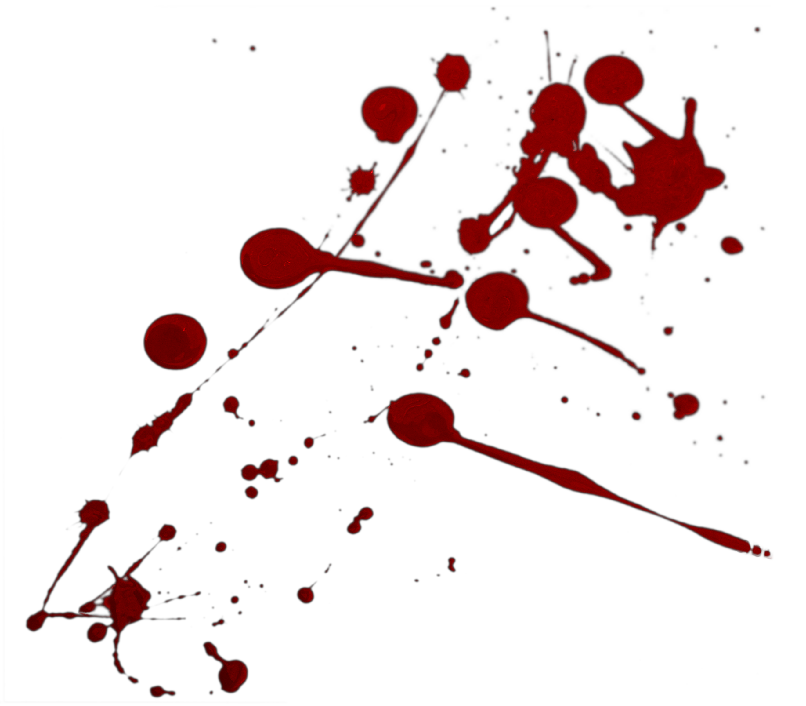 Blood Stain Transparent Background