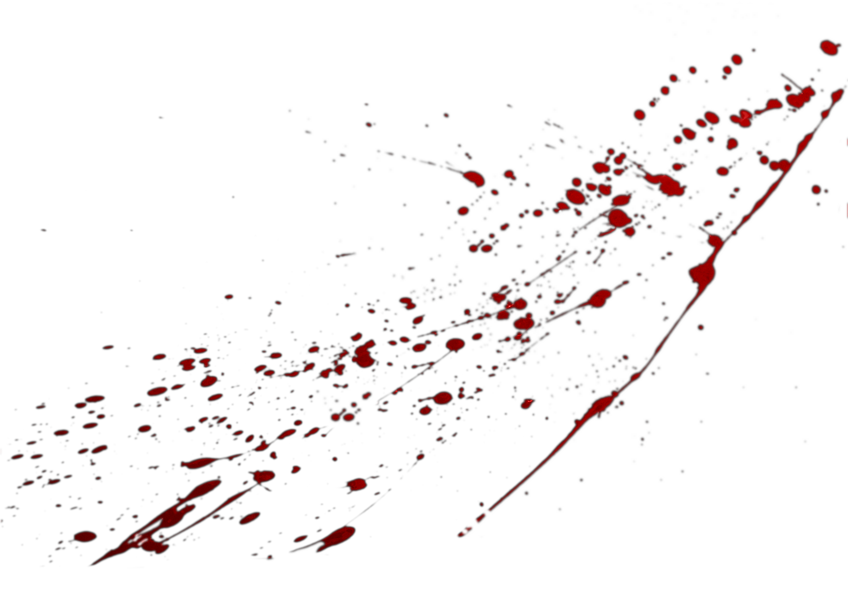Blood Stain Transparent Image