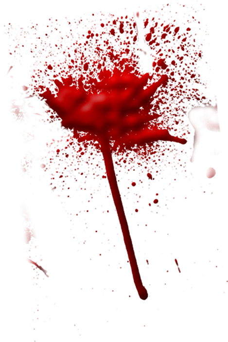 Blood Stain Transparent Images