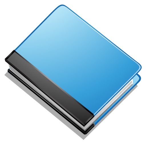 Blue Book PNG Photo Image