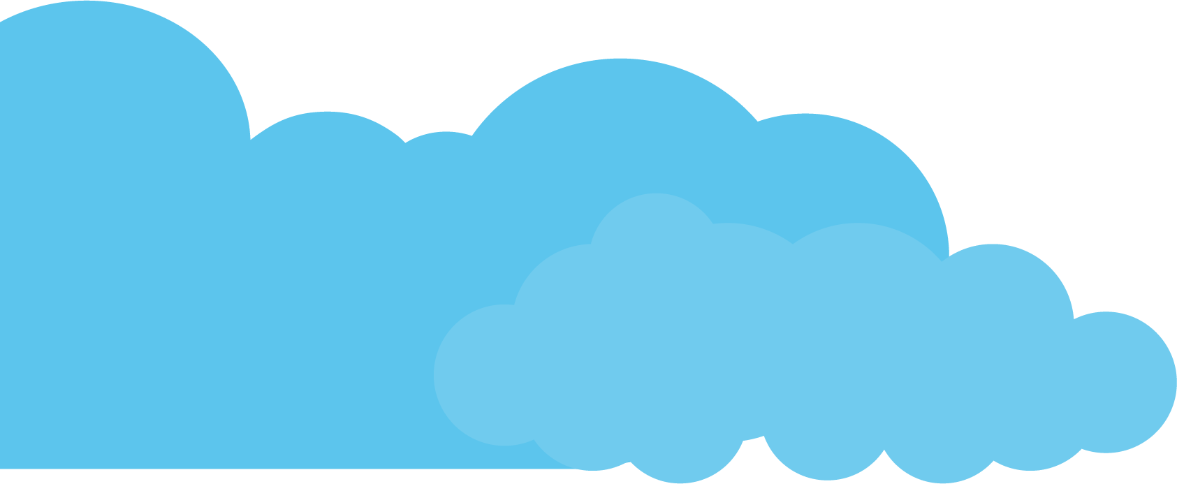 Blue Cloud PNG Pic Background