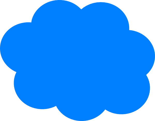 Blue Cloud Transparent File