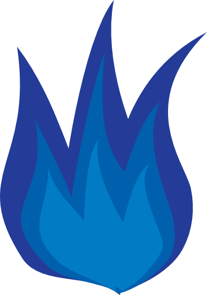 Blue Fire Flame PNG HD Quality