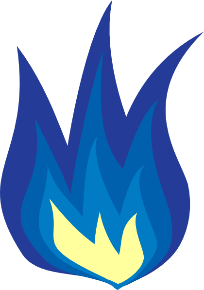 Blue Fire Flame PNG Photos