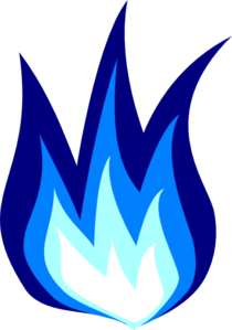 Blue Fire Transparent PNG