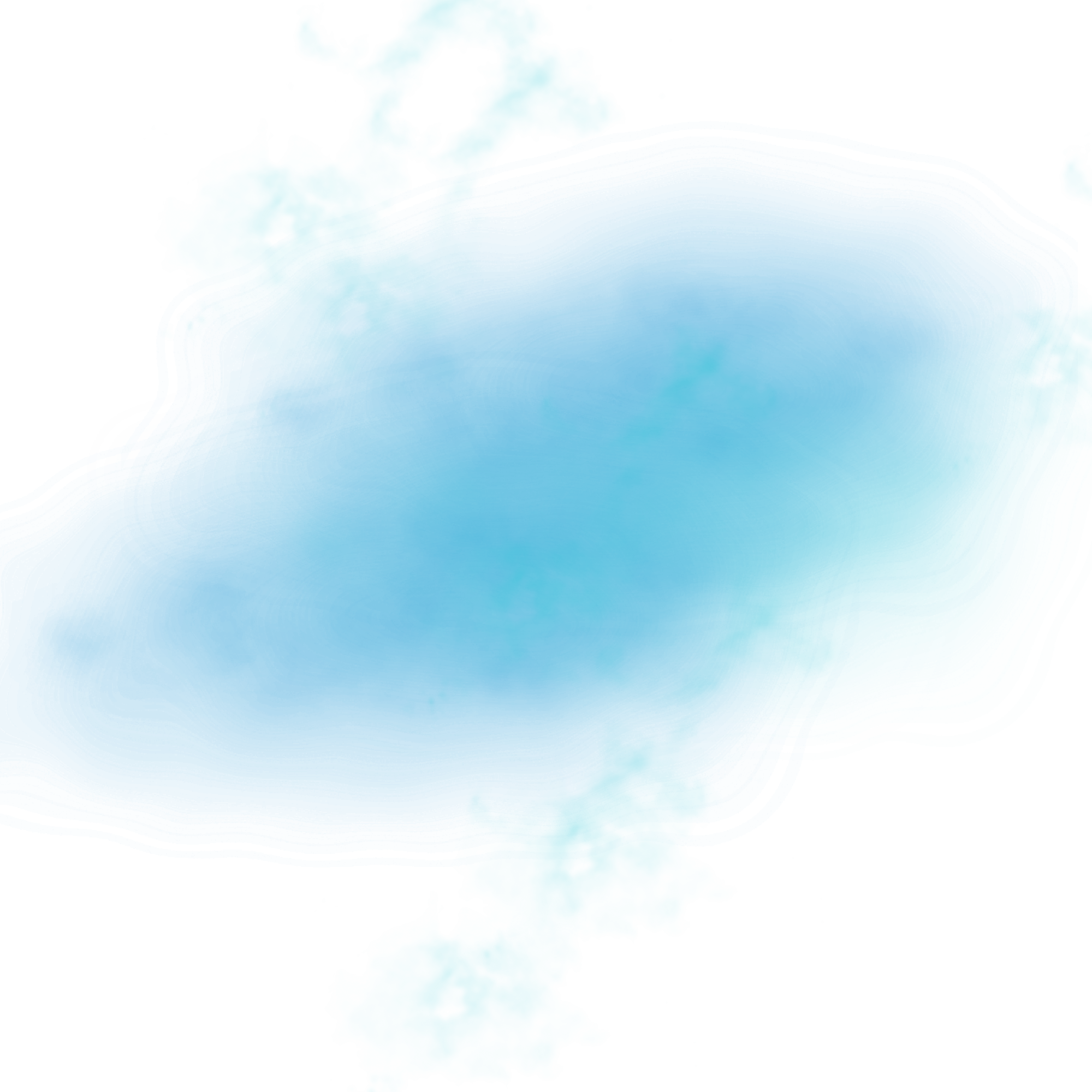 Blue Fog PNG Clipart Background