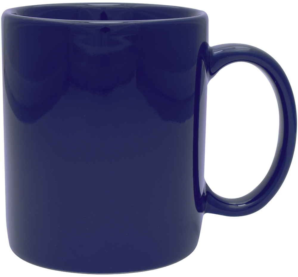 Blue Mug Background PNG Image