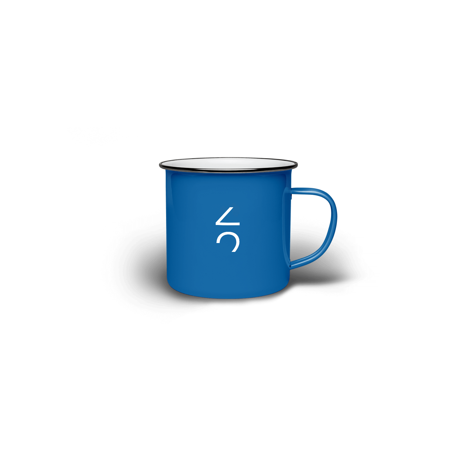 Blue Mug Transparent Free PNG