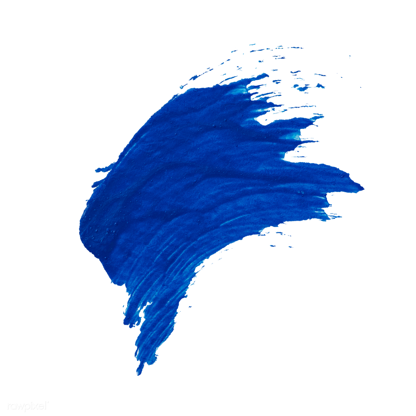 Blue Paint Brush PNG Images Transparent Background | PNG Play