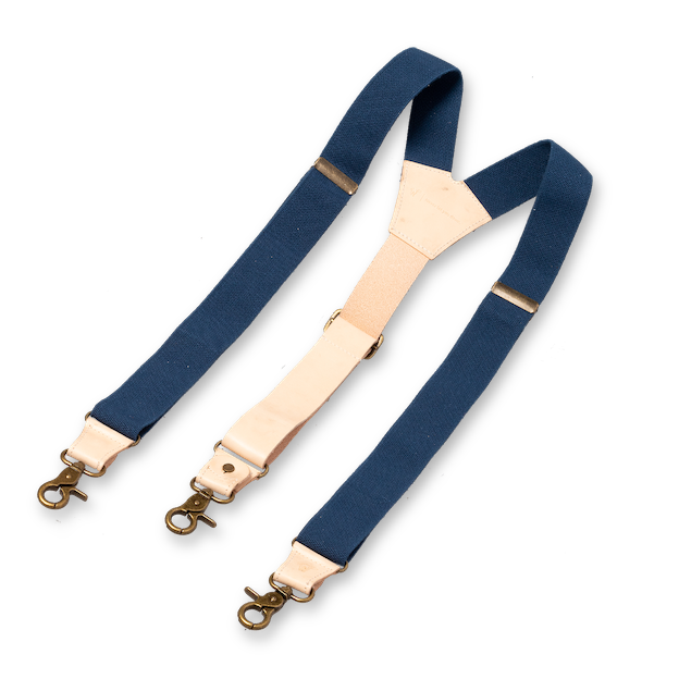 Blue Suspenders Free PNG