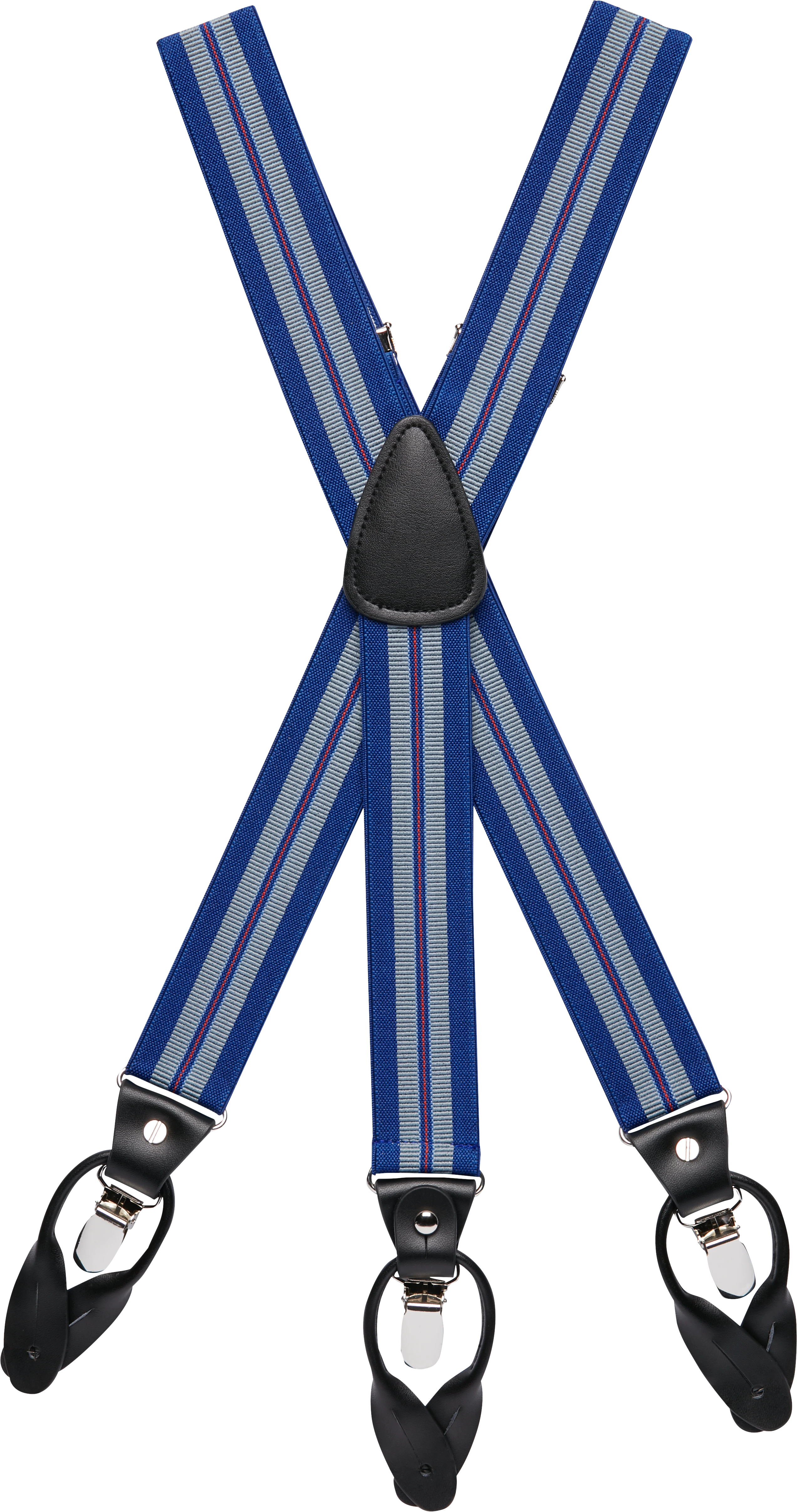 Blue Suspenders Transparent Free PNG