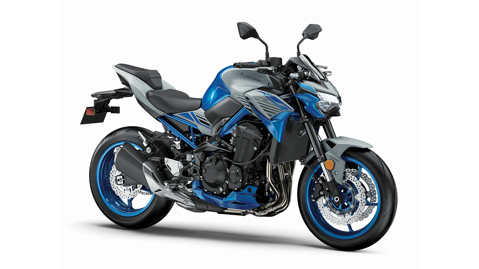 Blue Suzuki Motorcycle Download Free PNG