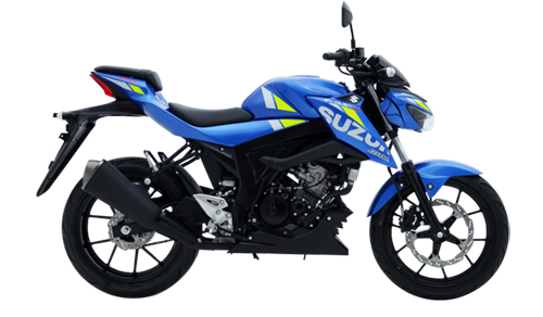 Blue Suzuki Motorcycle Transparent Images
