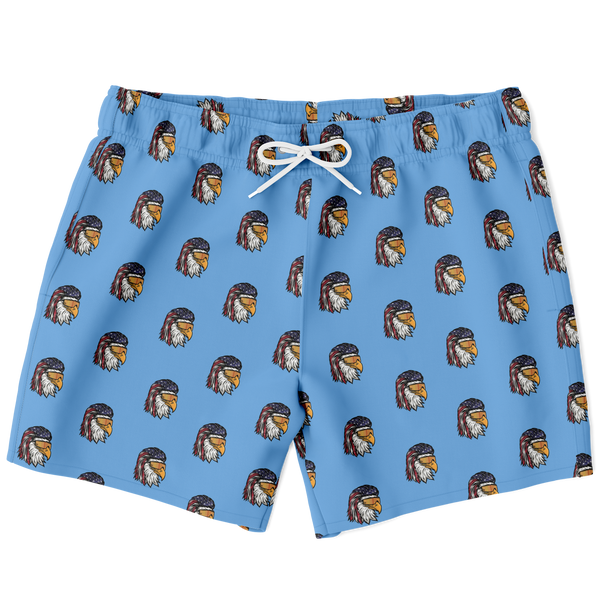 Blue Swimming Trunks Background PNG Image