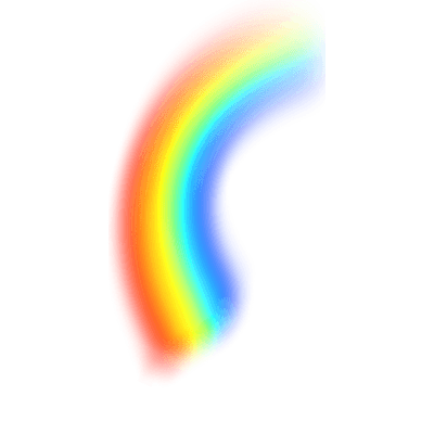 Blurry Rainbow Background PNG Image