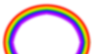 Blurry Rainbow PNG HD Quality