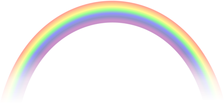 Blurry Rainbow Transparent Free PNG