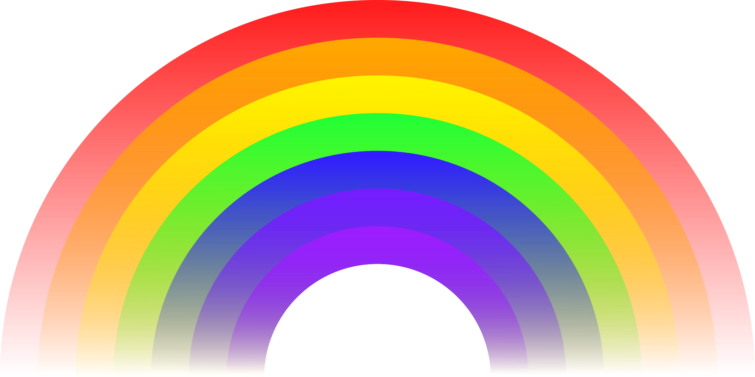 Blurry Rainbow Transparent Images