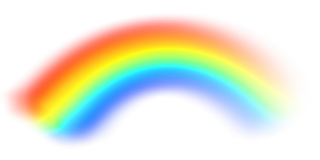 Blurry Rainbow Transparent PNG