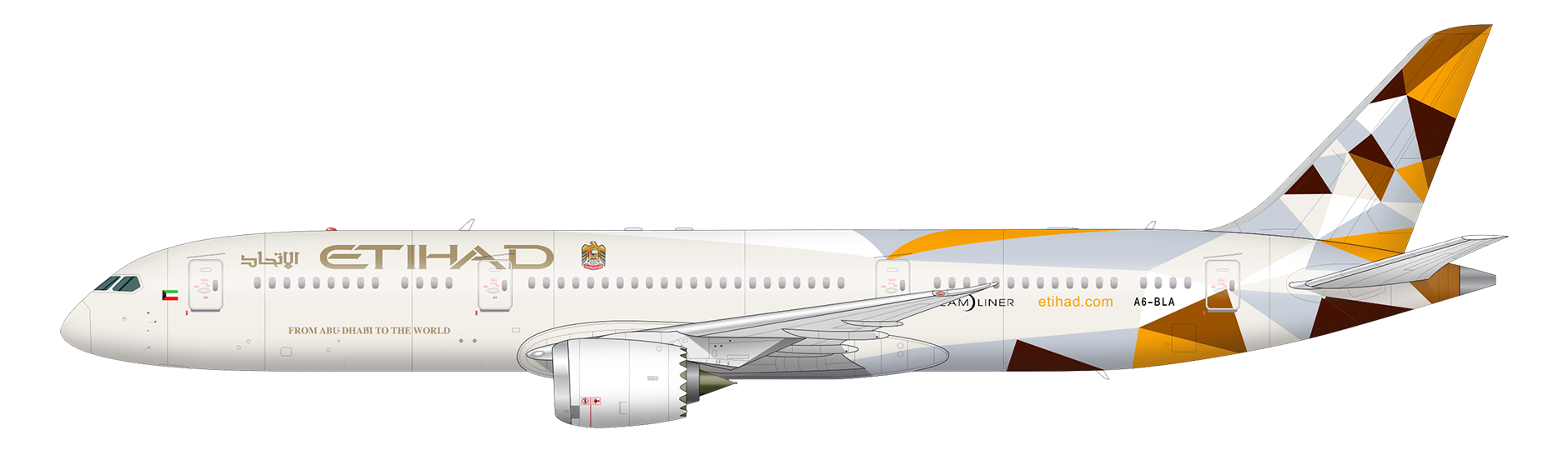Boeing 787 Transparent PNG