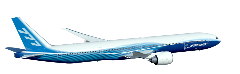 Boeing Flying PNG HD Quality