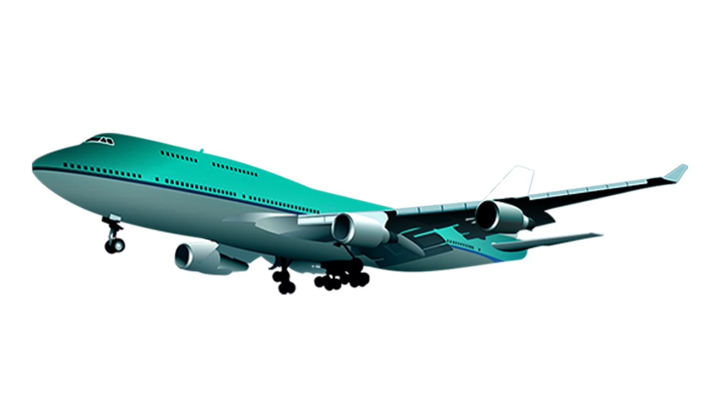 Boeing Flying Transparent Background