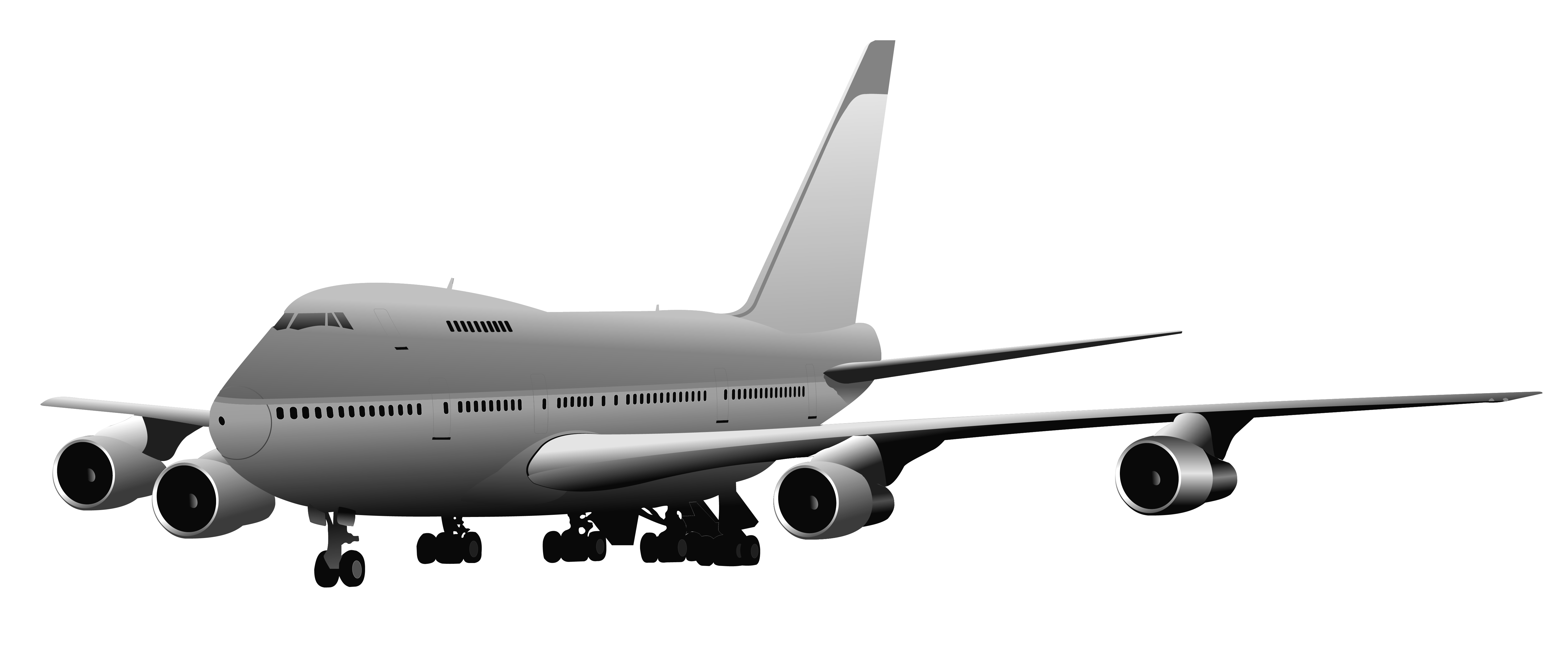 Boeing Flying Transparent File