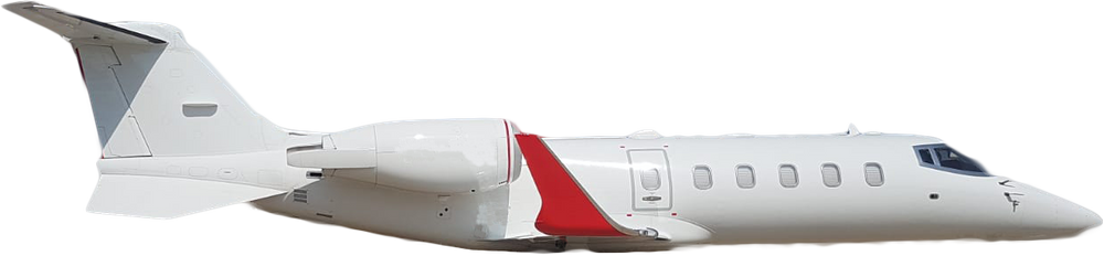 Bombardier Private Jet Plane No Background