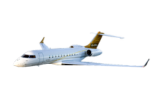 Bombardier Private Jet Plane PNG Clipart Background