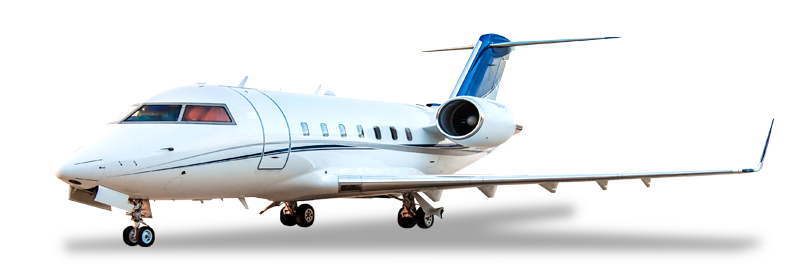 Bombardier Private Jet Plane PNG Images HD