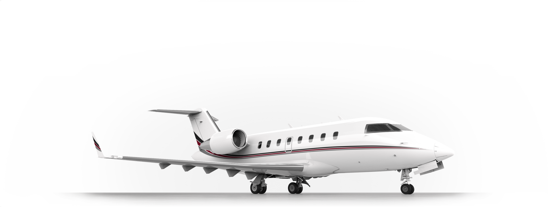 Bombardier Private Jet Plane PNG Photo Image