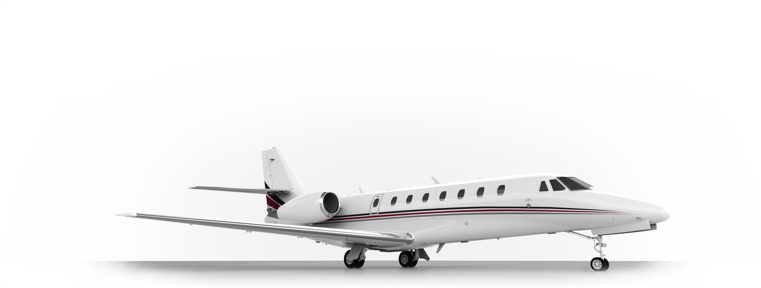 Bombardier Private Jet Plane PNG Pic Background
