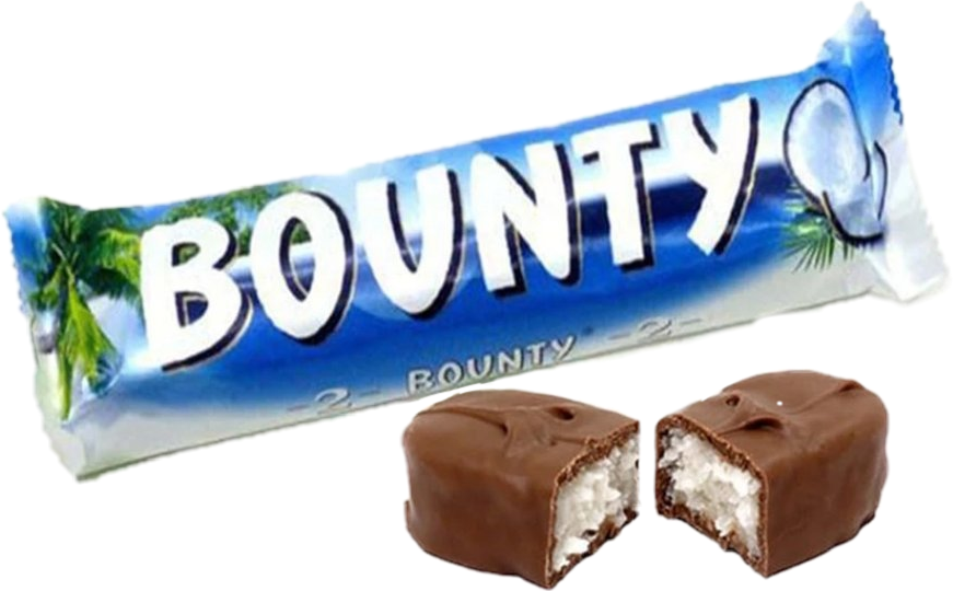 Bounty Bar Transparent PNG