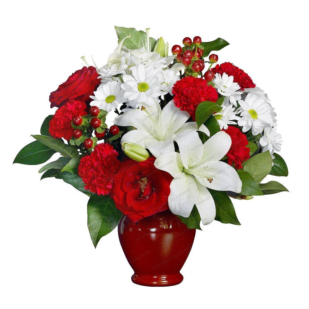 Bouquet Of Lilies Free PNG