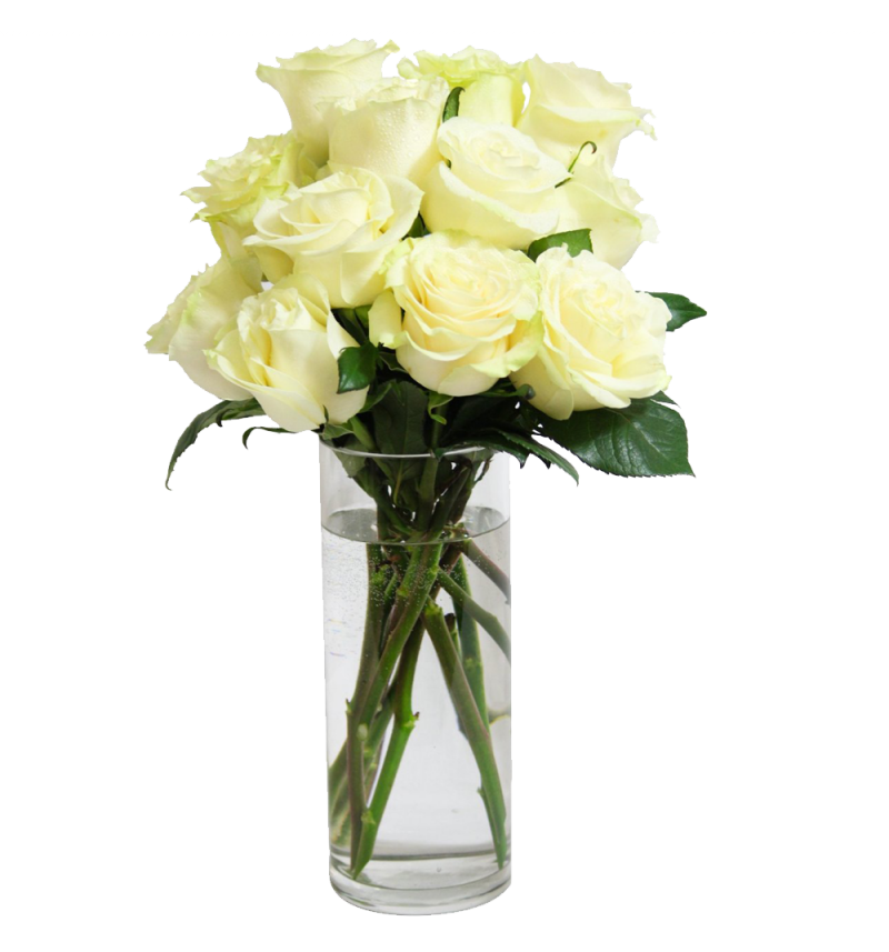 Bouquet Of White Roses No Background - PNG Play