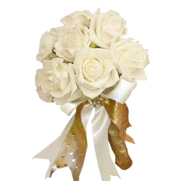 Bouquet Of White Roses PNG HD Quality