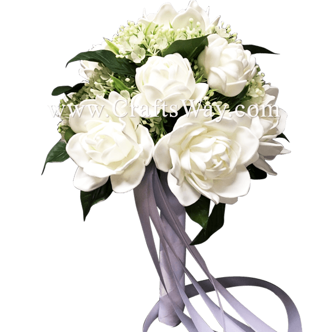 Bouquet Of White Roses Transparent Image