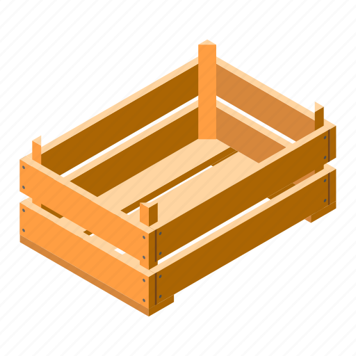 Box Wooden Crate PNG Free File Download