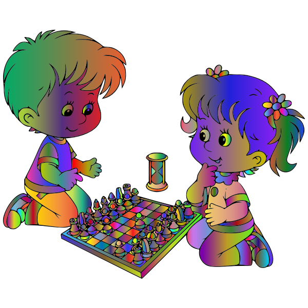 Boy And Girl Playing Transparent File