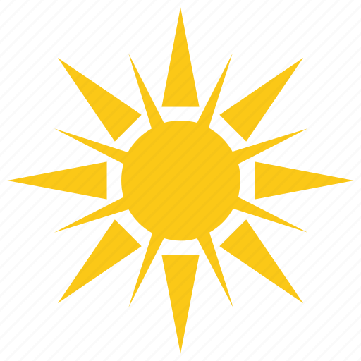 Bright Sun Background PNG