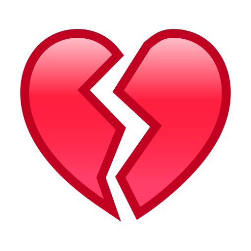 Broken Heart Symbol Transparent Image