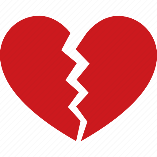 Broken Heart Symbol Transparent PNG